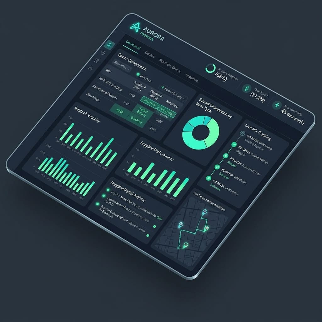 RestockingOS project screenshot